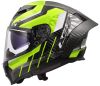 LS2 FF807 DRAGON CARBON-6K TRAX racing helma H-V-žlutá vel.M